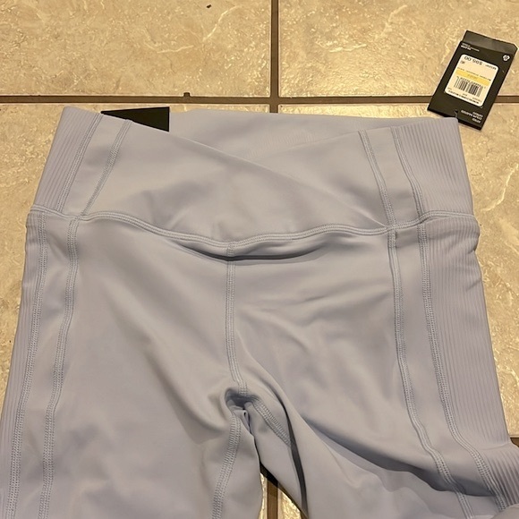 Under Armour UA Meridian Lavender Purple Crossover Waist Ankle Legging NWT - Picture 8 of 15